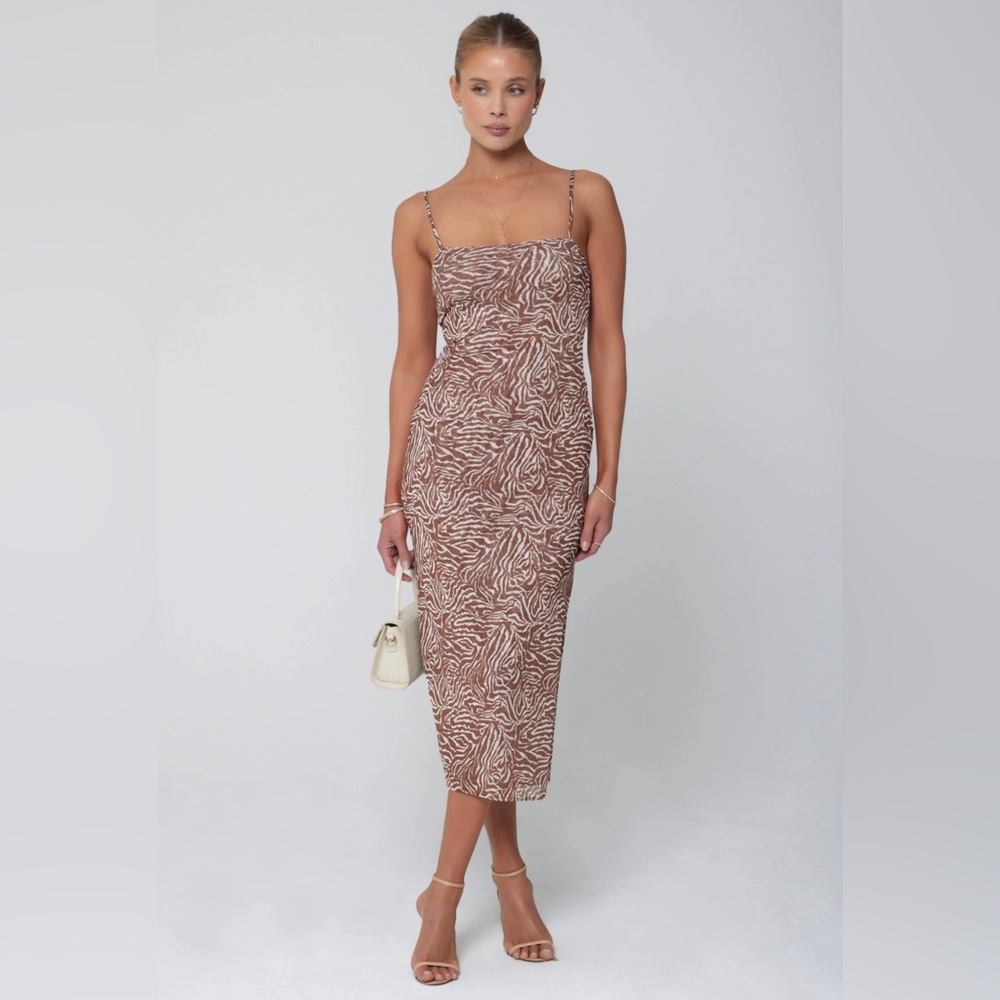 NWT KIELE MESH DRESS IN DALLAS RESA X JOJO